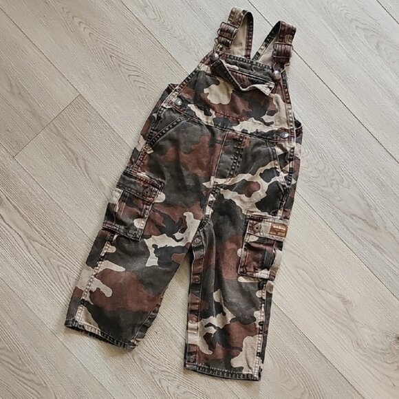 Other - OshKosh Camo Overalls 24 Months